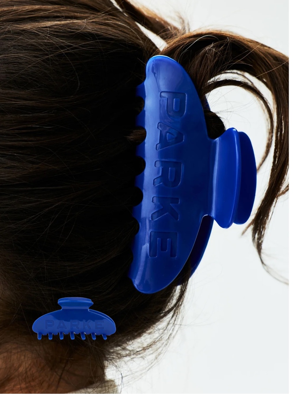 Parke Denim Hair Claw Clip for Women NEW